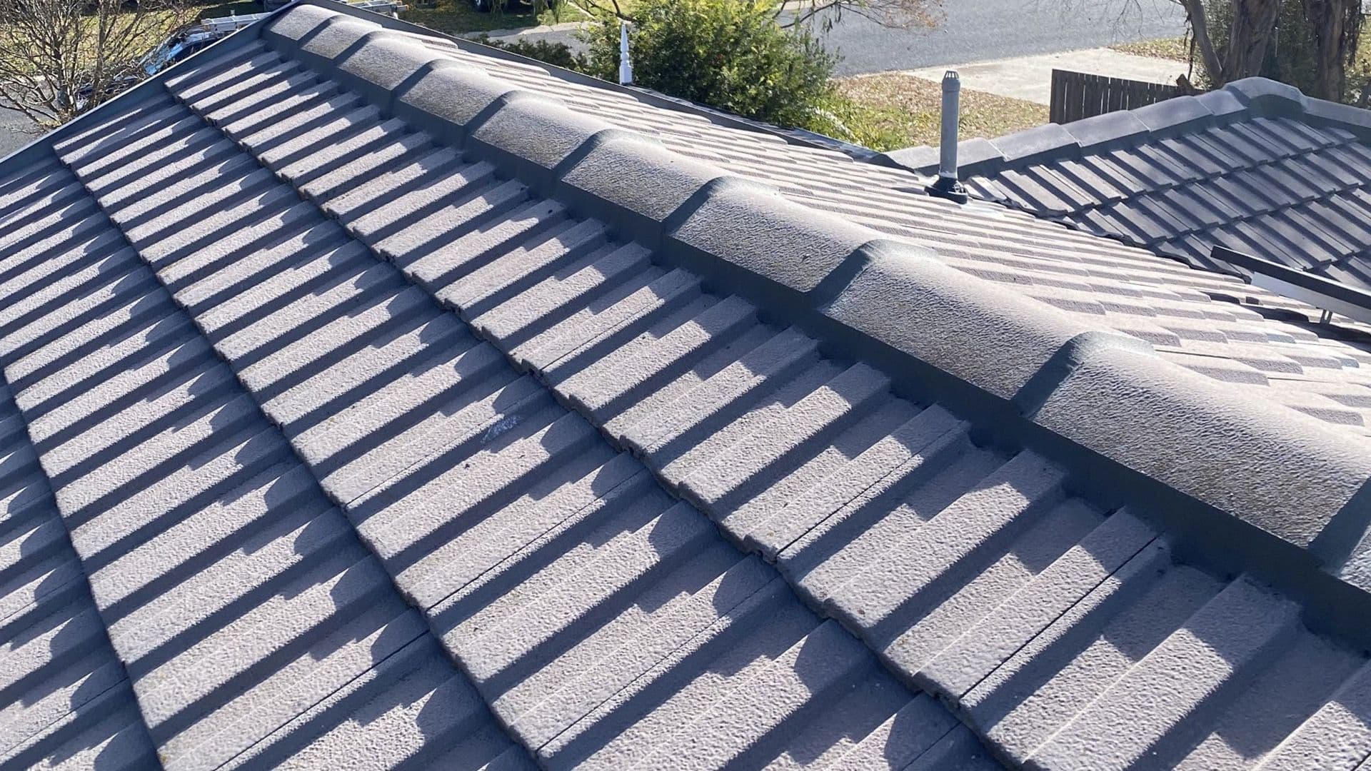 I Care Roofing documenting roof conditions for a report