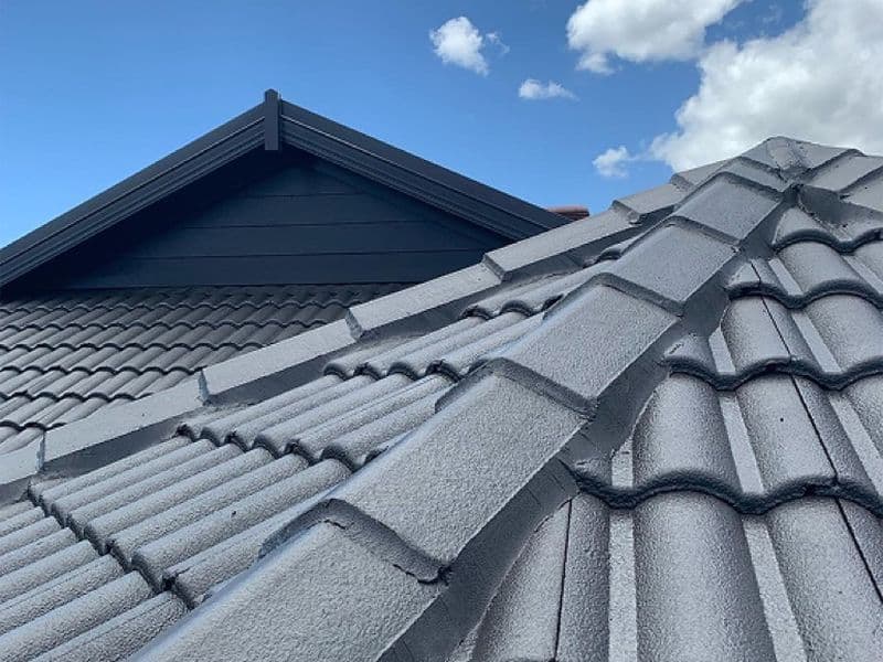 Completed roof restoration by I Care Roofing